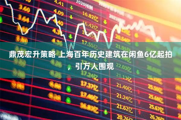 鼎茂宏升策略 上海百年历史建筑在闲鱼6亿起拍，引万人围观